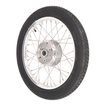 Komplettrad, Alufelge 1,50x16 mit Heidenau K4, Simson KR51, SR4-1